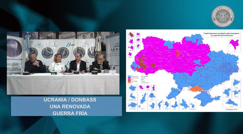 Se realizÃ³ la presentaciÃ³n de Ucrania / Donbass, una renovada guerrÃ­a frÃ­a